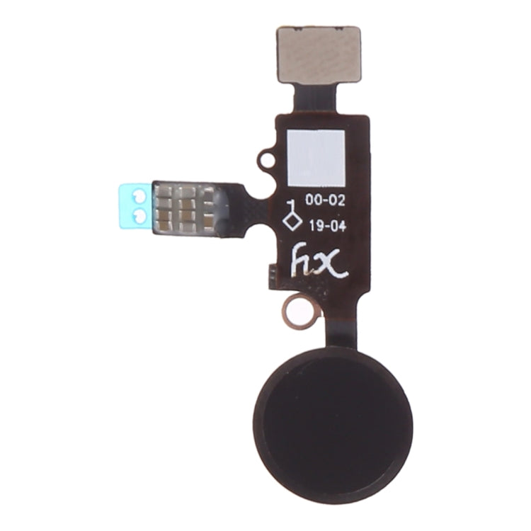 Botón de Inicio de nuevo diseño con Cable Flex Para iPhone 8 Plus / 7 Plus / 8 / 7 (Negro)