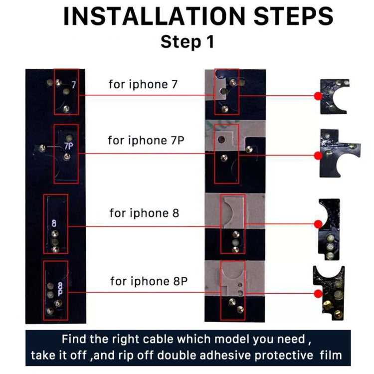 Botón de Inicio de nuevo diseño con Cable Flex Para iPhone 8 Plus / 7 Plus / 8 / 7 (Negro)