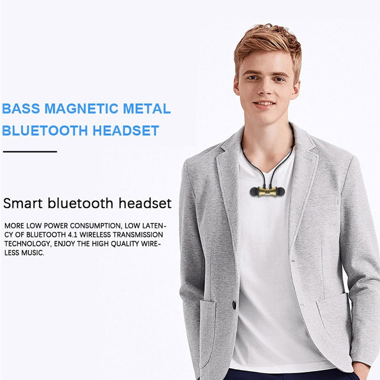 XT11 Magnético in-Oreja Inalámbrico Bluetooth v4.2 Auriculares (Oro)