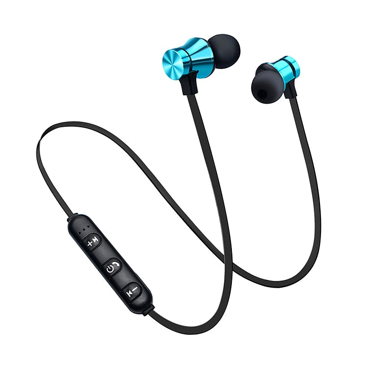 Écouteurs intra-auriculaires magnétiques sans fil Bluetooth v4.2 XT11 (Bleu)