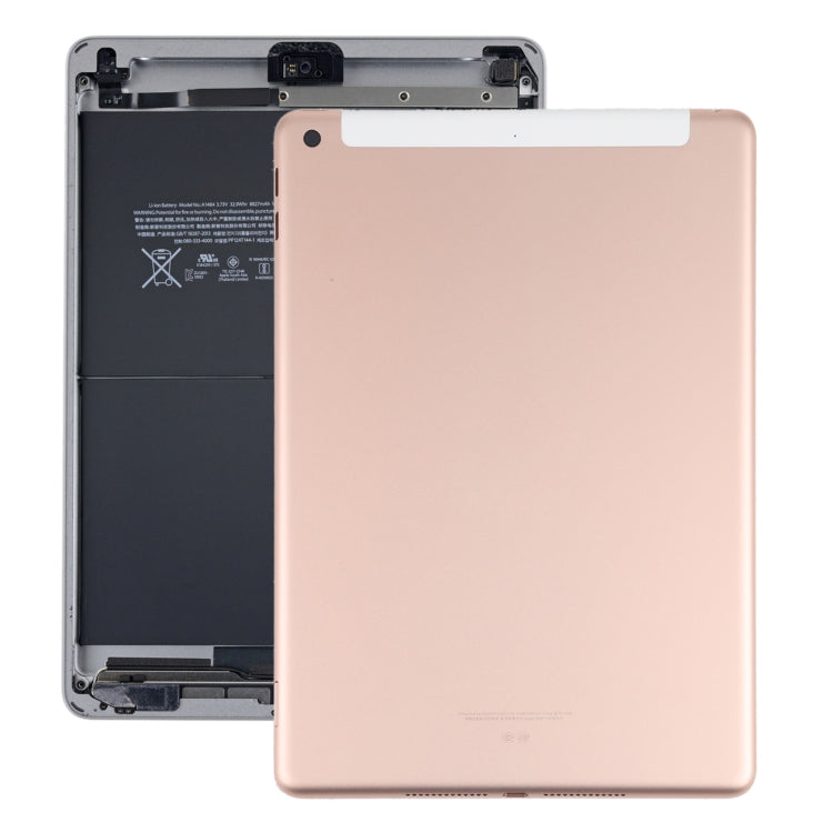 Coque arrière du boîtier de la batterie pour iPad 9,7 pouces (2018) A1954 (version 4G) (doré)