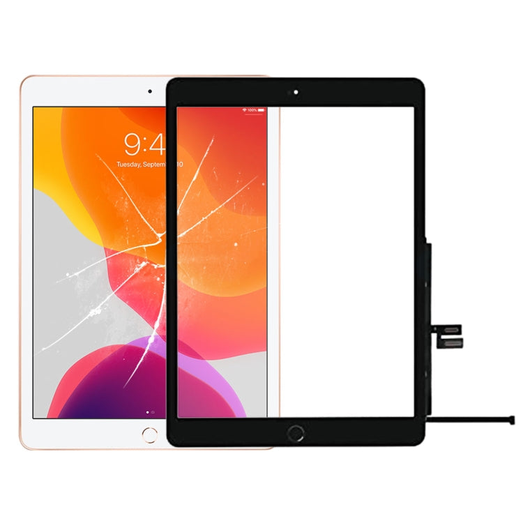 Touchpad with Home Button for iPad 10.2 (2019) / 10.2 (2020) A2197 A2198 A2270 A2428 A2429 A2430 (Black)