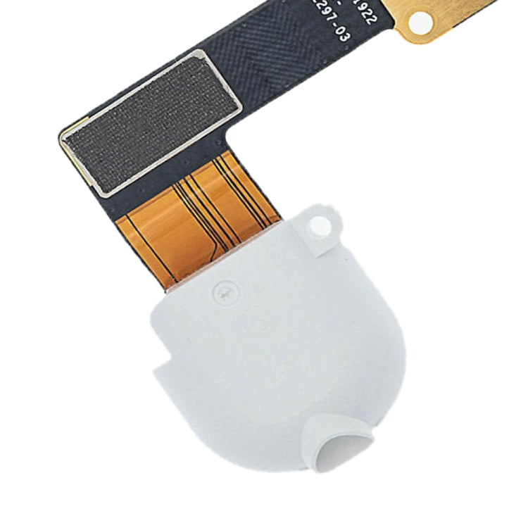 Headphone Jack Flex Cable for iPad 10.2-inch (2019) / iPad 7 A2200 A2198 (4G) (White)