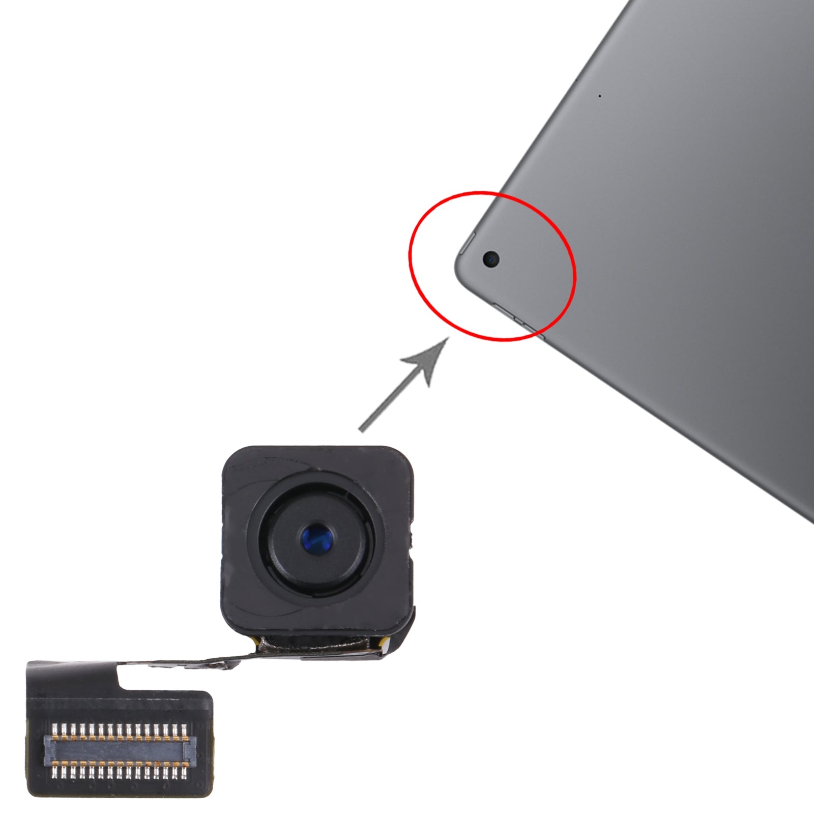 Caméra Arrière Principale Flex Apple iPad 10.2 2021 A2603 A2604
