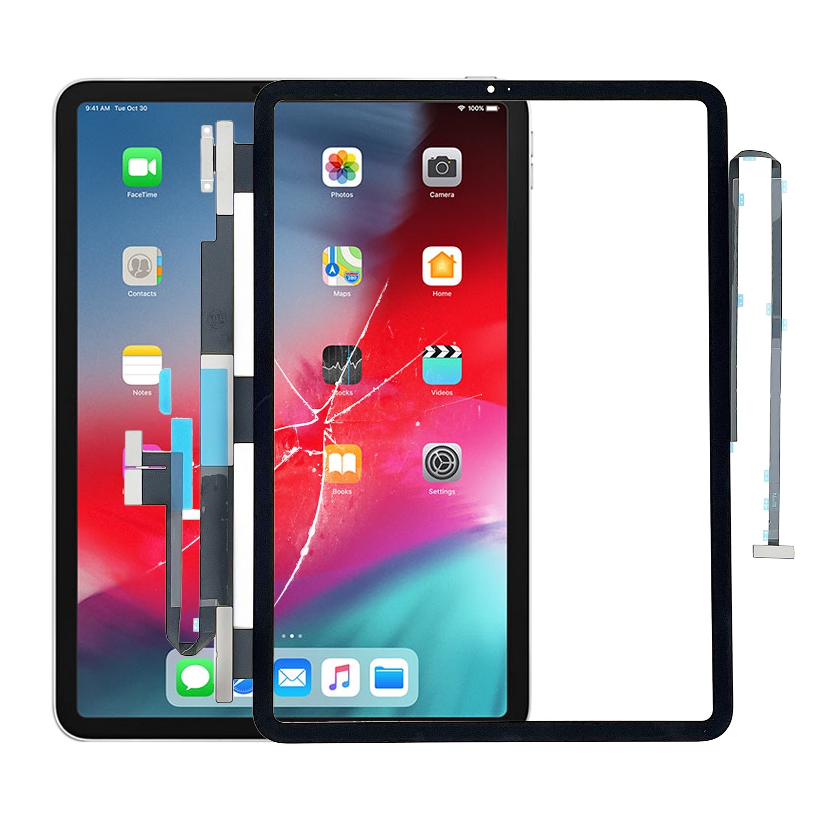 Touch Screen Digitizer iPad Pro 11 (2018) A1934 A1979 A1980 A2013 Black