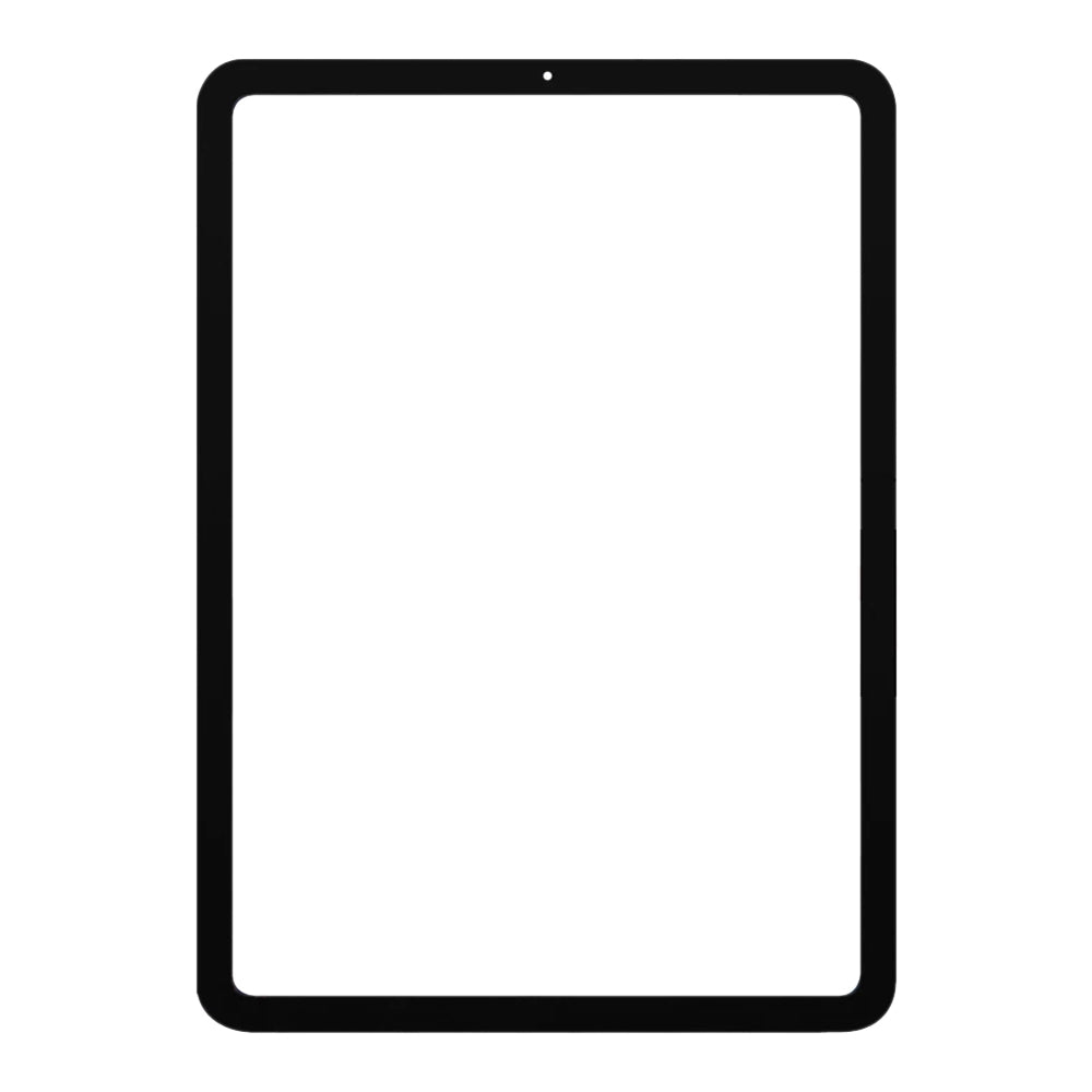 Outer Glass Front Screen iPad Pro 12.9 (2021) A2378 A2461 A2379 Black