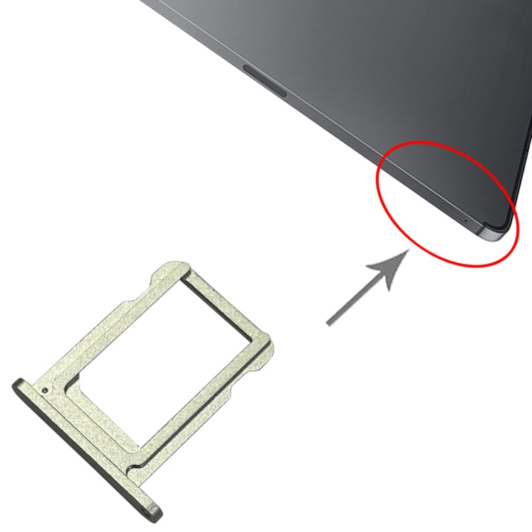 SIM Card Tray for iPad Pro 12.9-inch 2021 (5th Gen) A2379 A2461 A2462 (Silver)