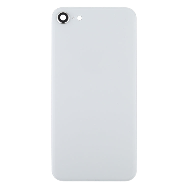 Couvercle de batterie arrière en verre pour iPhone SE 2020 (Blanc)