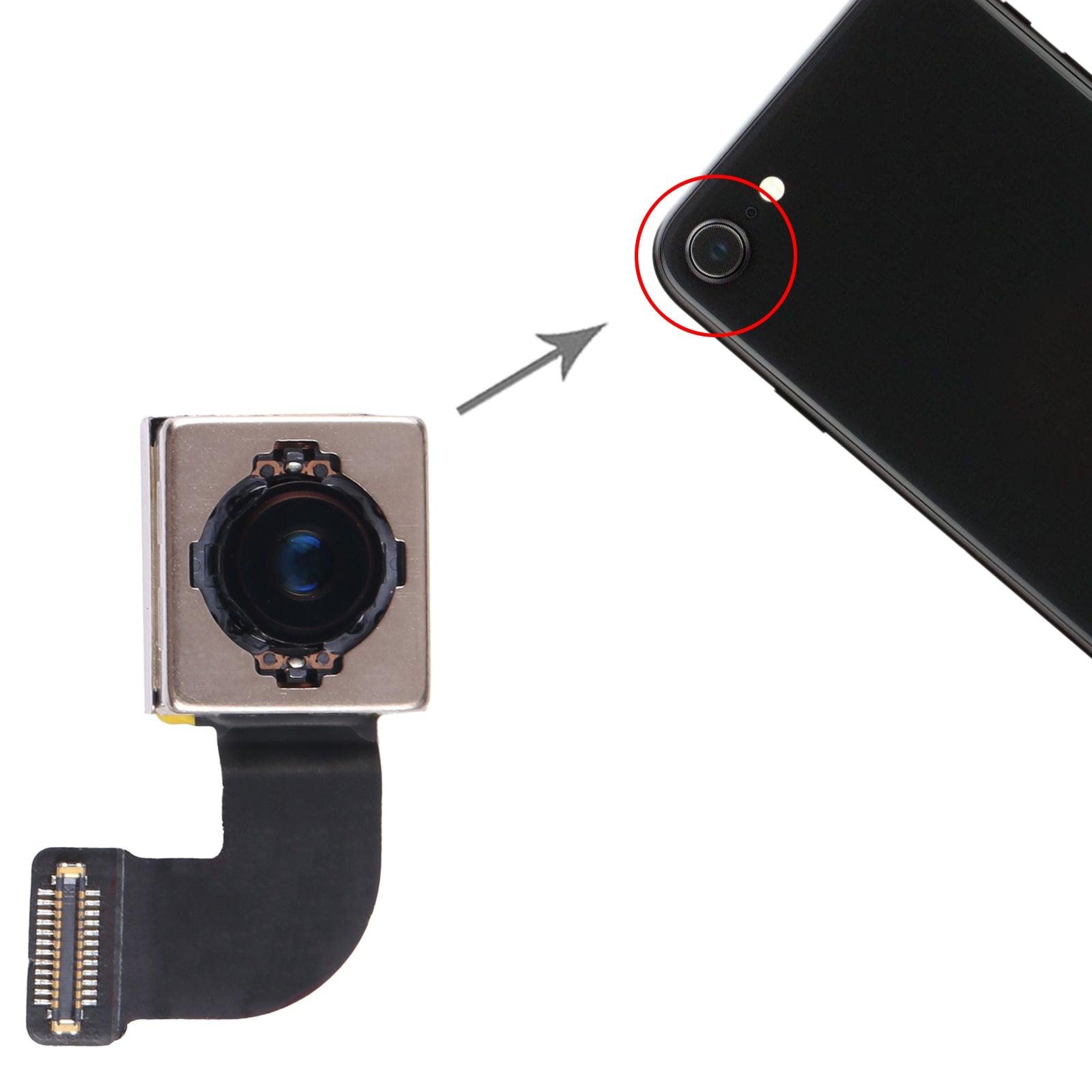 Main Rear Camera Flex iPhone SE 2022