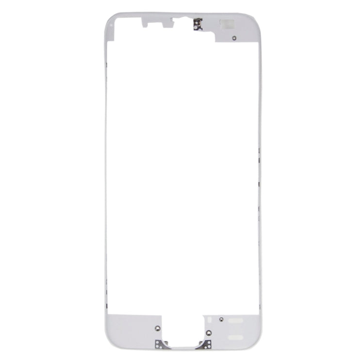 Cadre de lunette d'écran LCD avant d'origine pour iPhone SE (blanc)