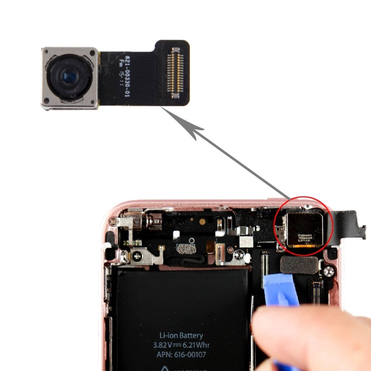 Caméra arrière d'origine pour iPhone SE