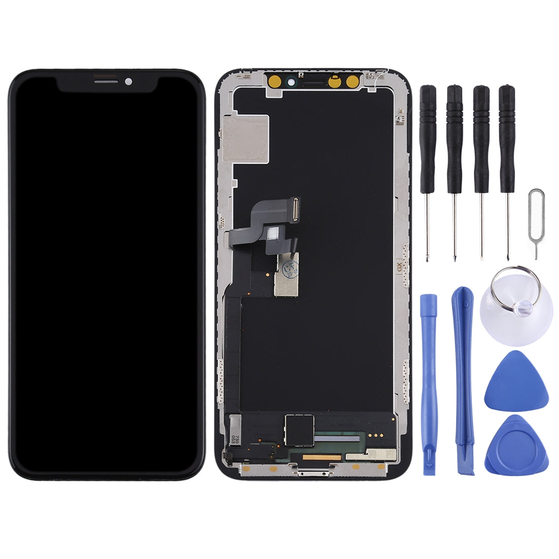 LCD Screen + Touch Digitizer (Soft Oled) Apple iPhone X Black