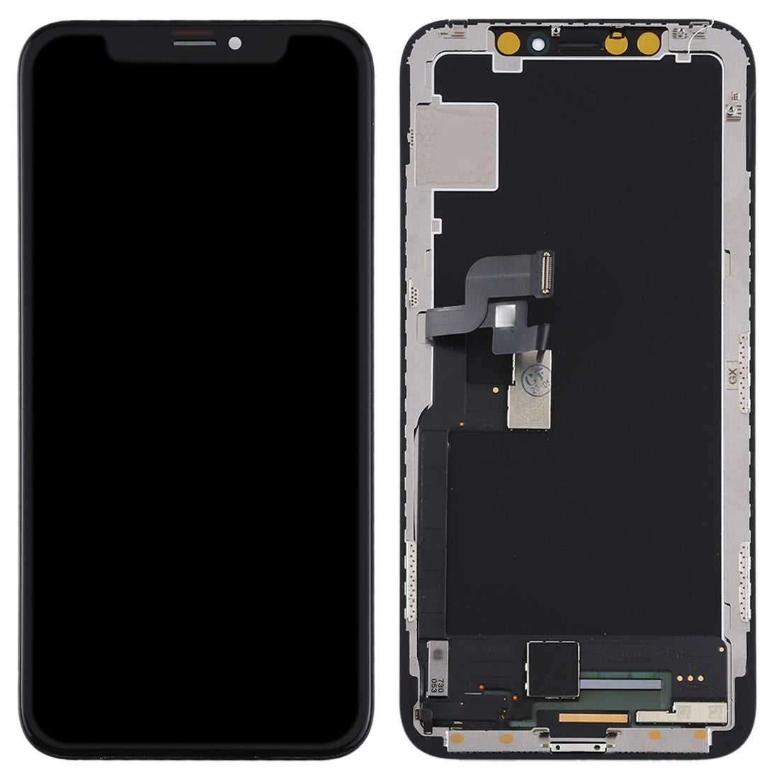 Ecran LCD + Numériseur Tactile (Soft Oled) Apple iPhone X Noir