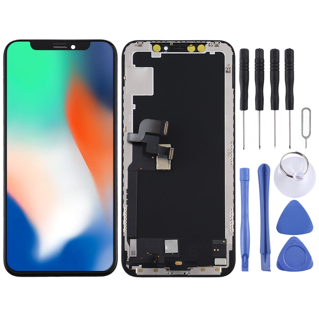 LCD Screen + Touch Digitizer (Hard Oled) Apple iPhone X Black