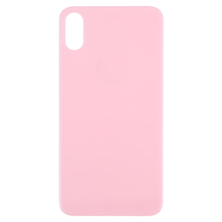 Back Camera Hole Back Battery Cover Replacement For iPhone X / XS (Pink)