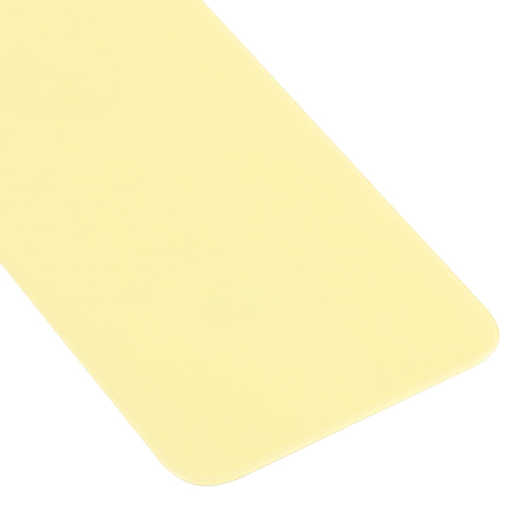 Remplacement facile du couvercle de la batterie arrière du trou de la caméra arrière pour iPhone X / XS (jaune)