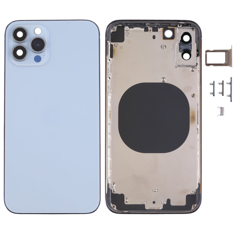 iPhone 13 Pro Imitation Case Back Cover pour iPhone X (Bleu)