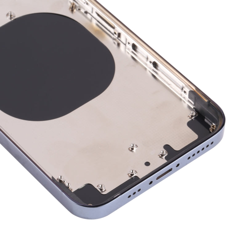 iPhone 13 Pro Imitation Case Back Cover pour iPhone X (Bleu)