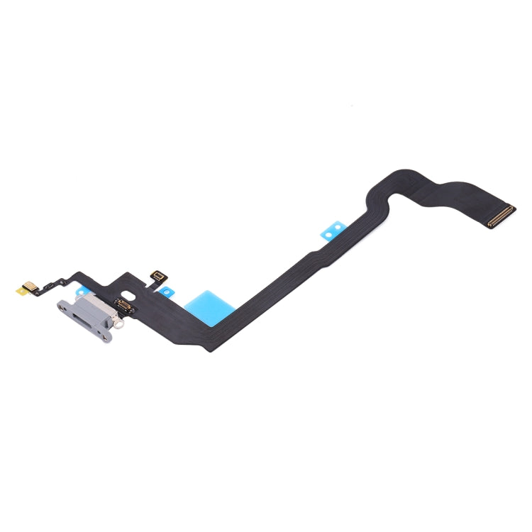 Câble flexible de port de charge pour iPhone X (Blanc)