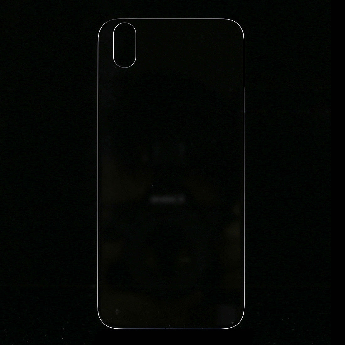 Cache Batterie Coque Arrière Apple iPhone X Transparent