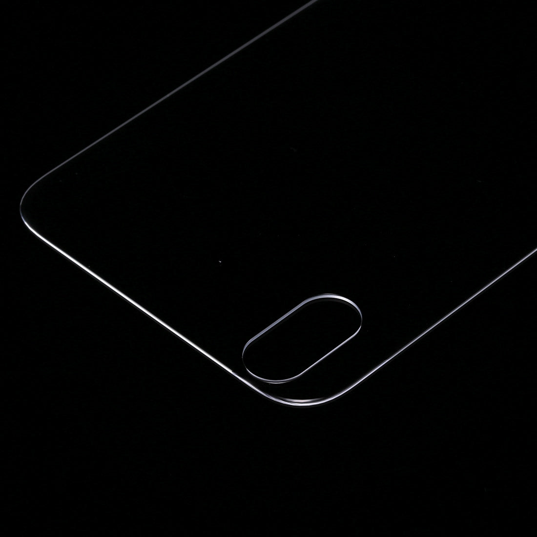 Cache Batterie Coque Arrière Apple iPhone X Transparent