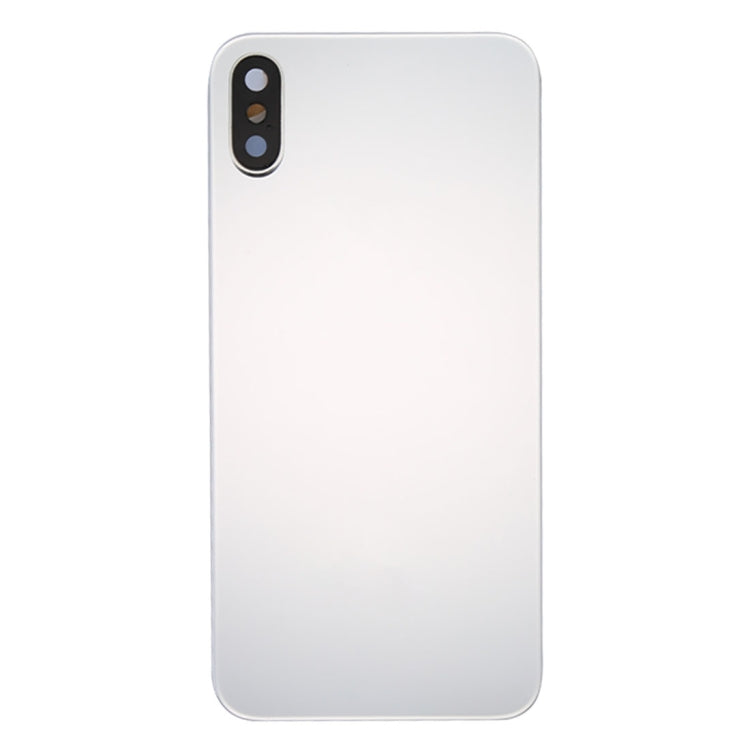 Back Cover with Adhesive for iPhone X (Silver)