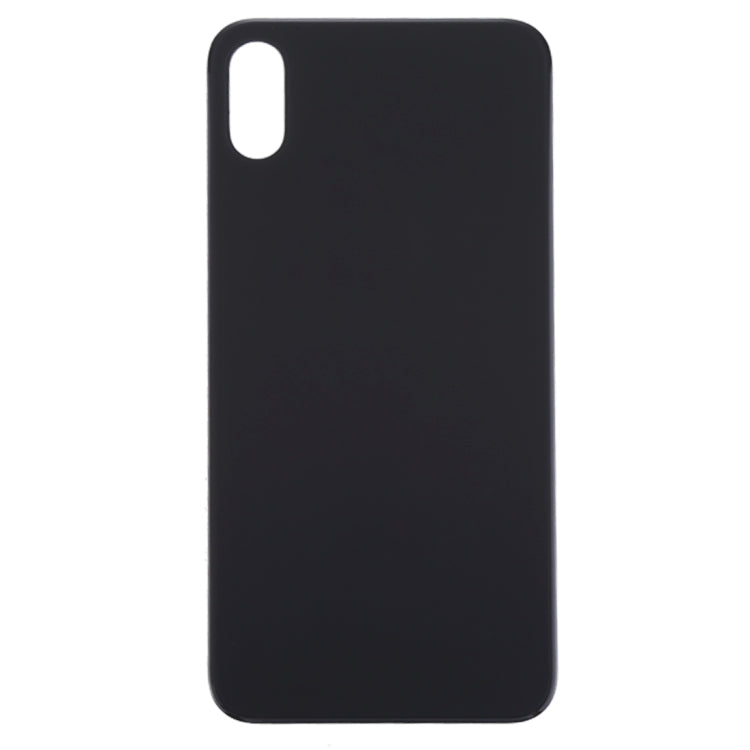 Back Glass Battery Cover for iPhone X (Black)