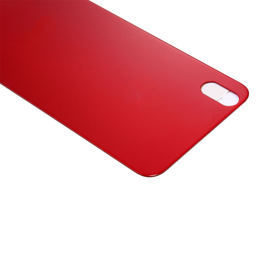 Cache Batterie Coque Arrière Apple iPhone X Rouge