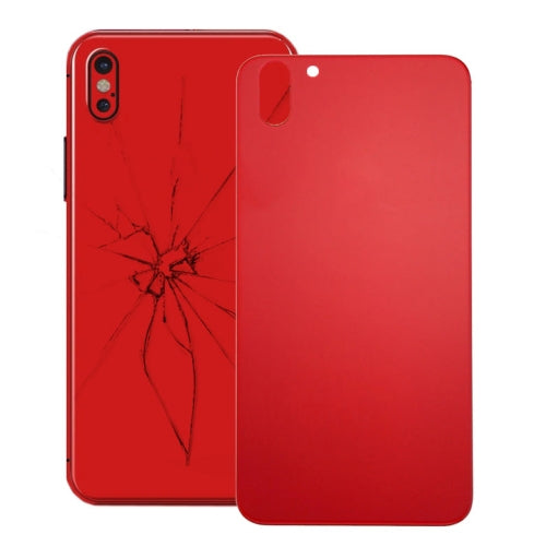 Cache Batterie Coque Arrière Apple iPhone X Rouge