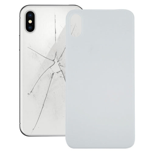 Tapa Trasera de Cristal Para Batería Para iPhone X (Blanco)