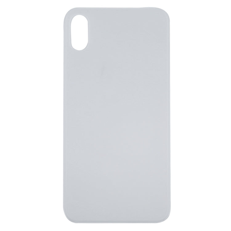 Back Glass Battery Cover for iPhone X (White)