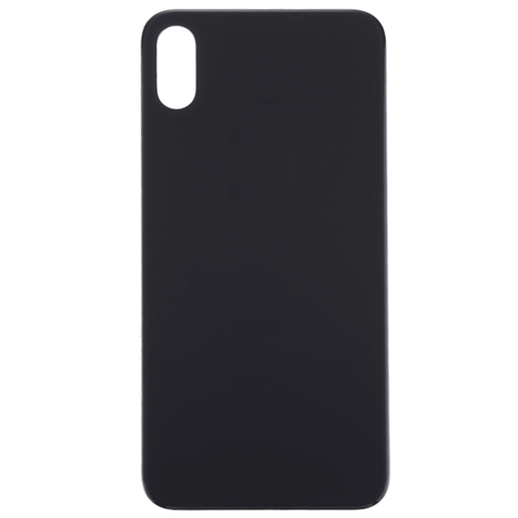 Back Glass Battery Cover for iPhone XS Max (Black)