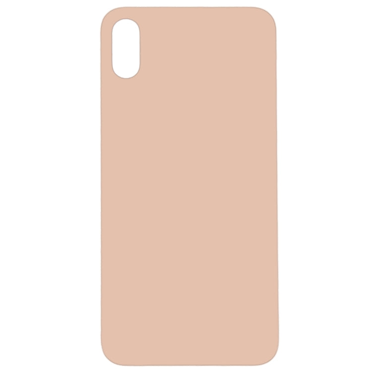 Glass Back Battery Cover for iPhone XS Max (Gold)