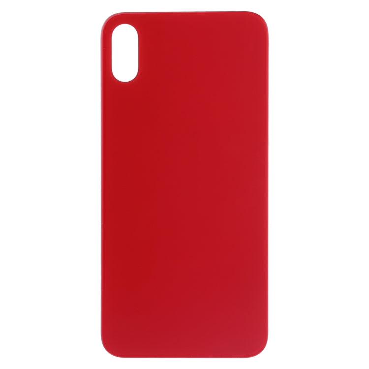 Back Battery Cover with Adhesive for iPhone XS Max (Red)