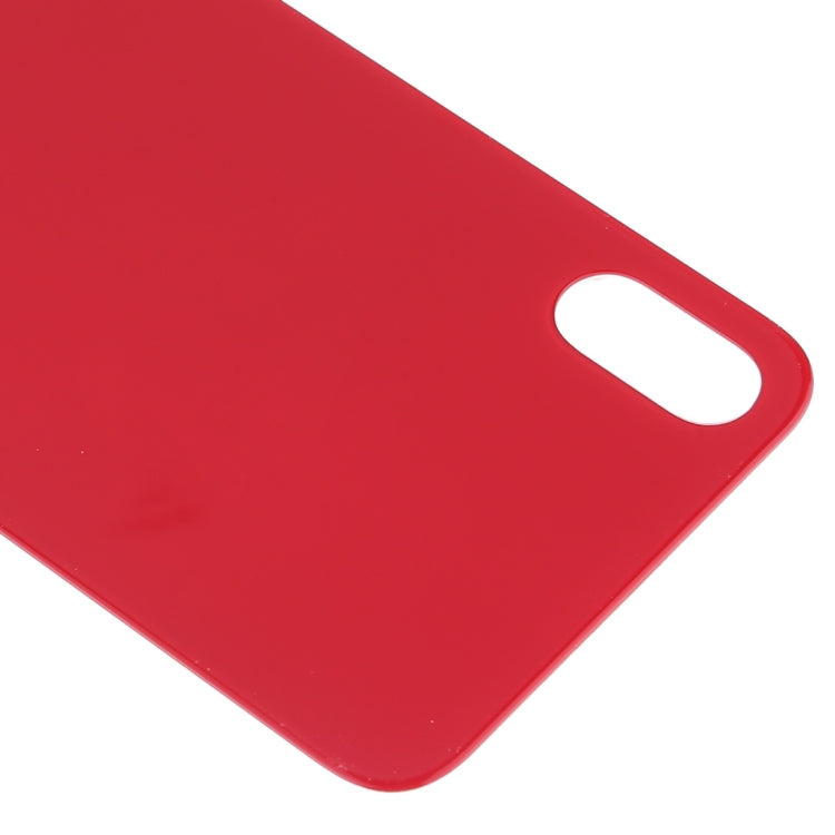Cache Batterie Arrière avec Adhésif pour iPhone XS Max (Rouge)