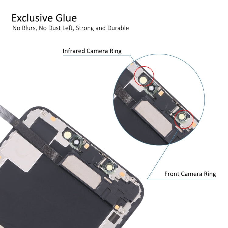Écran LCD et numériseur d'origine complets avec câble flexible pour haut-parleur pour iPhone XS Max