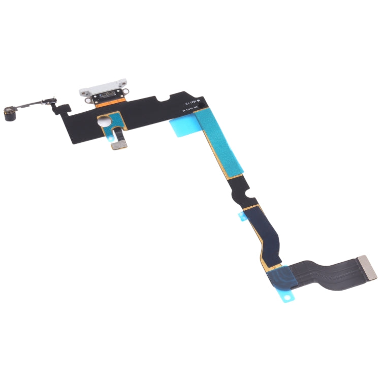 Câble flexible de charge d'origine pour iPhone XS MAX (Blanc)