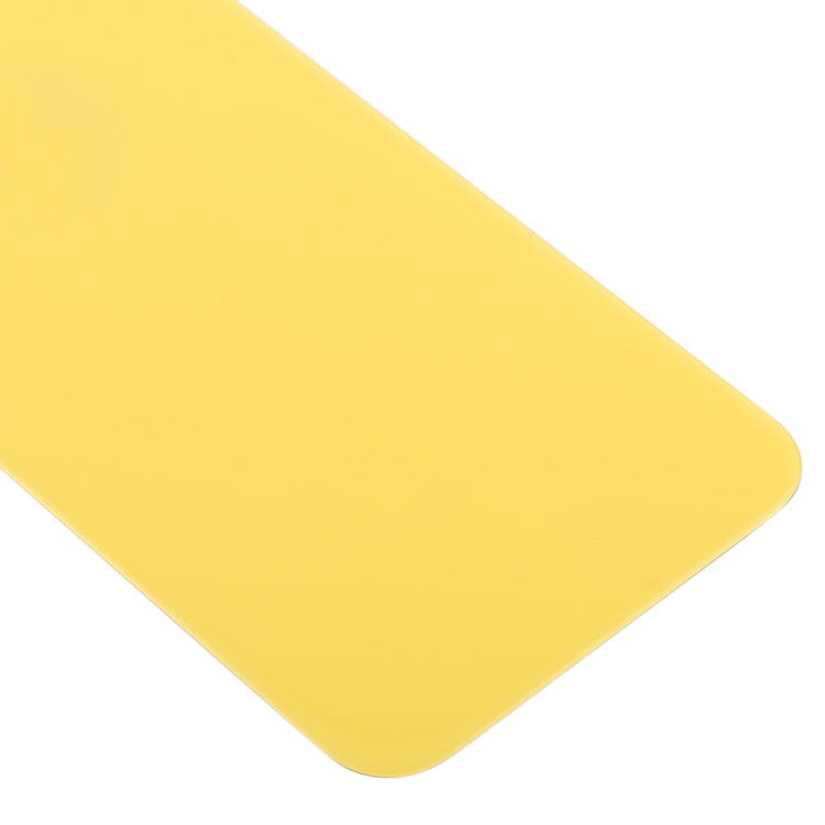 Battery Back Cover with Bezel and Rear Camera Lens and Adhesive for iPhone XR (Yellow)