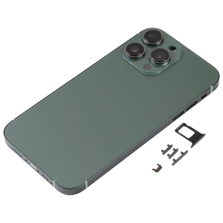 iPhone 13 Pro Imitation Frosted Frame Back Housing Cover for iPhone XR (Green)