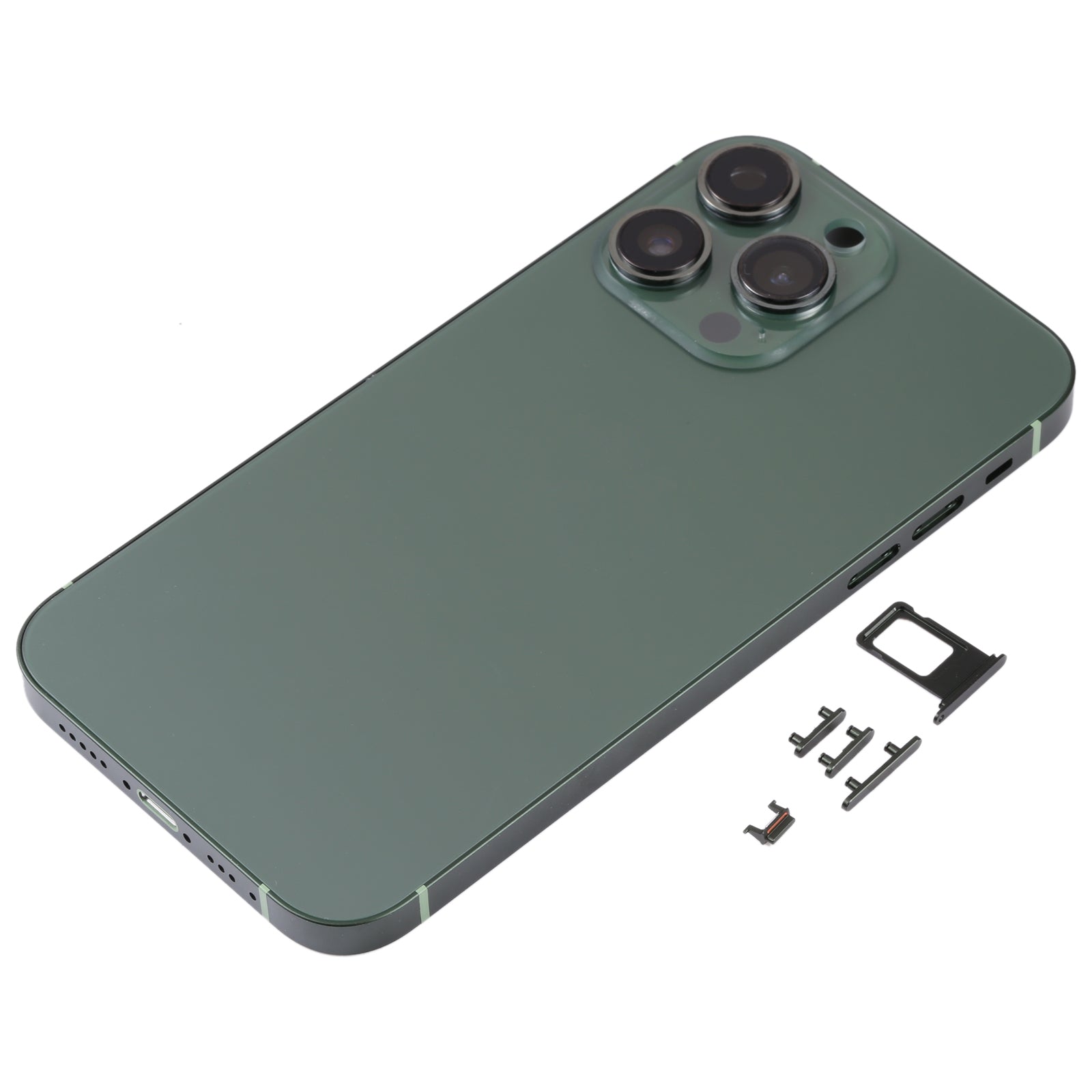 Carcasa Chasis Tapa Bateria Apple iPhone XR (Estilo iPhone 13 Pro) Verde
