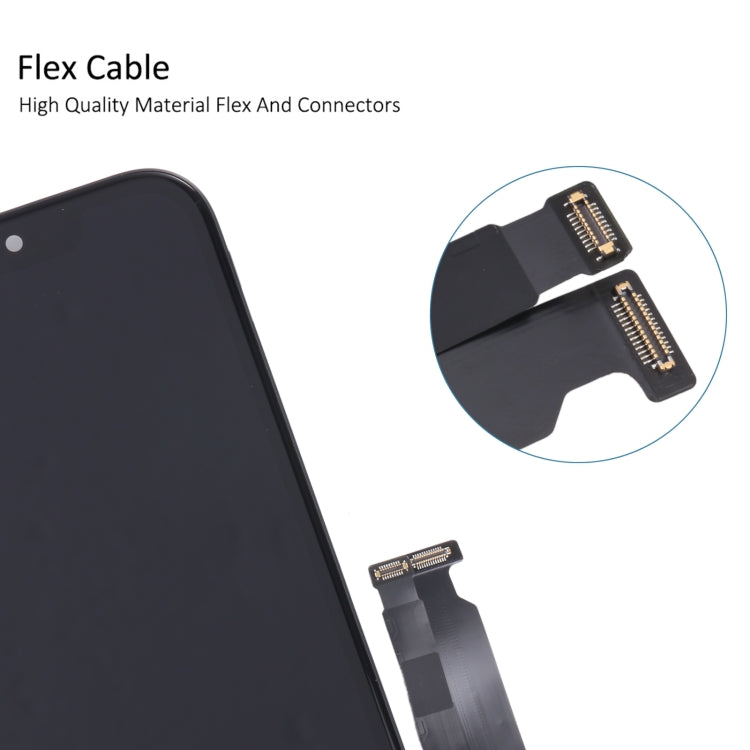 Pantalla LCD Original y Digitalizador Ensamblaje Completo con Cable Flex de Altavoz de Auricular Para iPhone XR