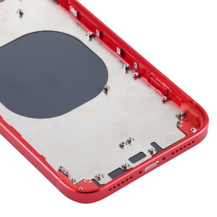 Cubierta de la Carcasa Trasera con apariencia de Imitación de iPhone 12 Para iPhone XR (Rojo)