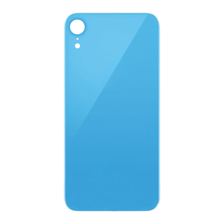 Coque arrière avec adhésif pour iPhone XR (Bleu)