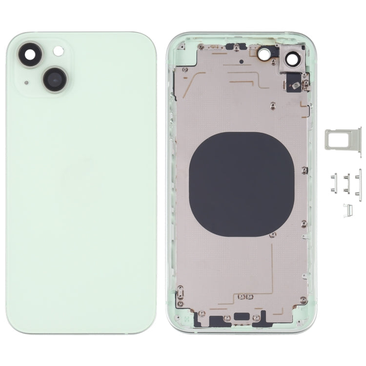 Cubierta Carcasa Trasera Imitación de iPhone 13 Para iPhone XR (Verde)