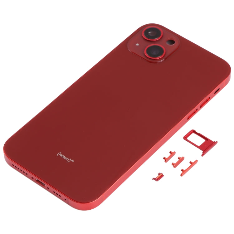 Cubierta Trasera de la Carcasa con Imitación de iPhone 13 Para iPhone XR (Rojo)