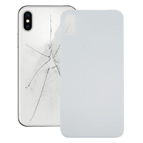 Back Glass Battery Cover for iPhone XS (White)