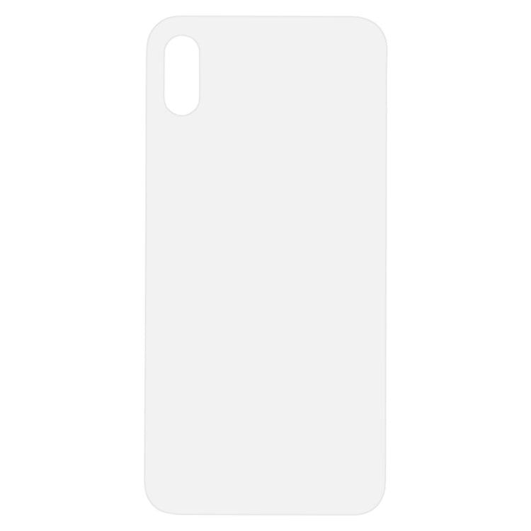 Coque arrière transparente pour iPhone XS (Transparente)