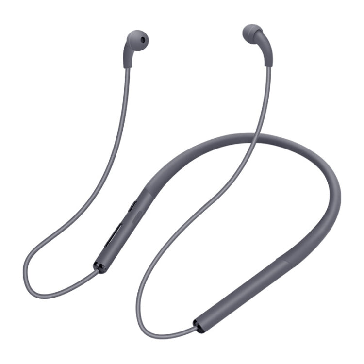 Neck-Mounted Air Conduction Bluetooth Headset with Magnetic Buckle Support Call Vibration &amp; Hands-Free Calls &amp; Battery Display &amp; Multi-point Connection (Grey)
