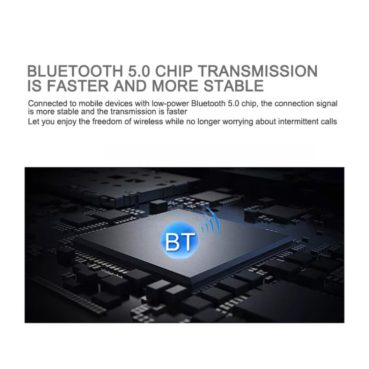 X26 TWS Bluetooth 5.0 Auricular Bluetooth Inalámbrico táctil con caja de Carga de atracción Magnética asistente de voz y llamada de soporte (Azul)