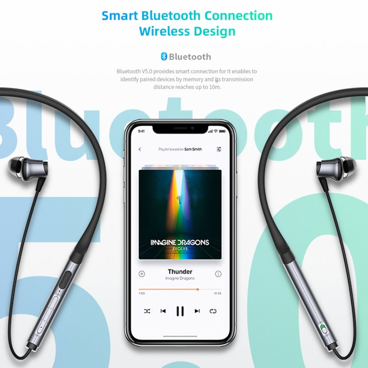 Rock B2 Bluetooth 5.0 Auricular Bluetooth con reducción de ruido (deslustrado)
